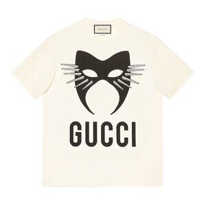 NWT Gucci Manifesto Oversized T-Shirt in White Size L